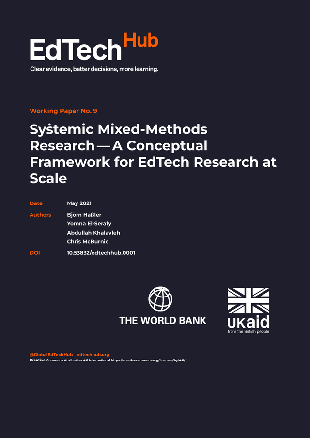 Edtech Hub EdTech Hub - Open Development & Education